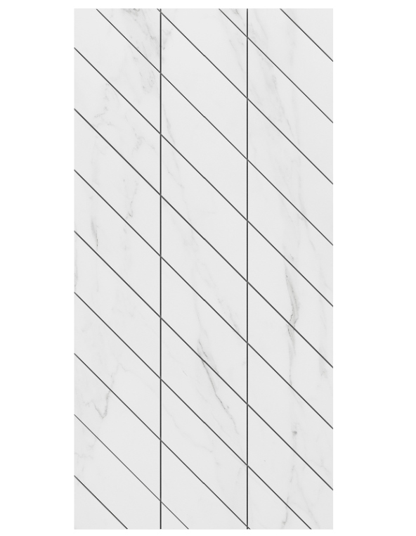 Фальшмозаика SM01 Corner 29,8x59,8x10 полир. (левый)