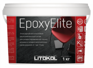 Двухкомпонентный затирочный состав EPOXYELITE E.01 Зефир 1кг