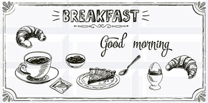 Декор Вог Завтрак/Vogue Breakfast 1