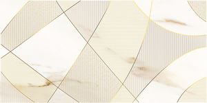 Декор Калакатта Королевская Геометрия/Calacatta Royal Geometria