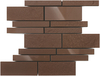 Мозаика Мозаика Универсальная Шоколад структурная 30x39.5