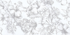 Плитка настенная Каррара Цветы/Carrara Flowers