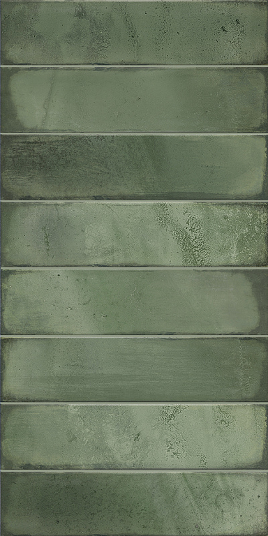 Плитка настенная Кирпичи Зелёный/Bricks Green