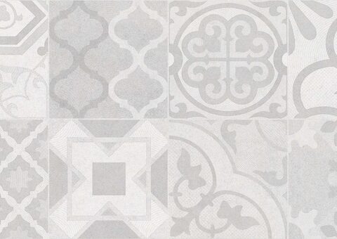 Вставка Dover Patchwork Pearl WDEC M 25х75 NR Satin 1